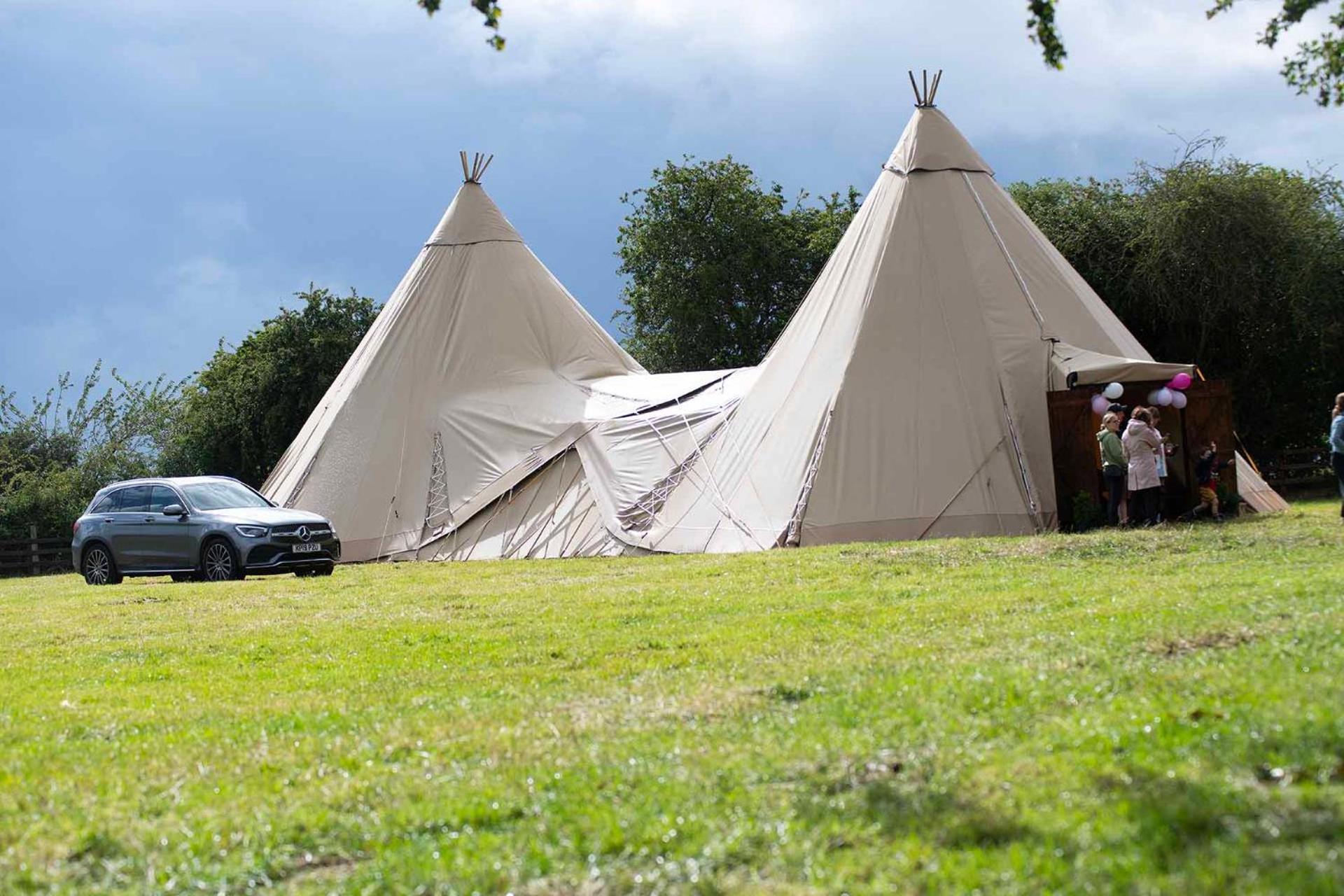 Hotel Burtree House & Retreats Tipi With Secluded Hot Tub Thirkleby Exterior foto