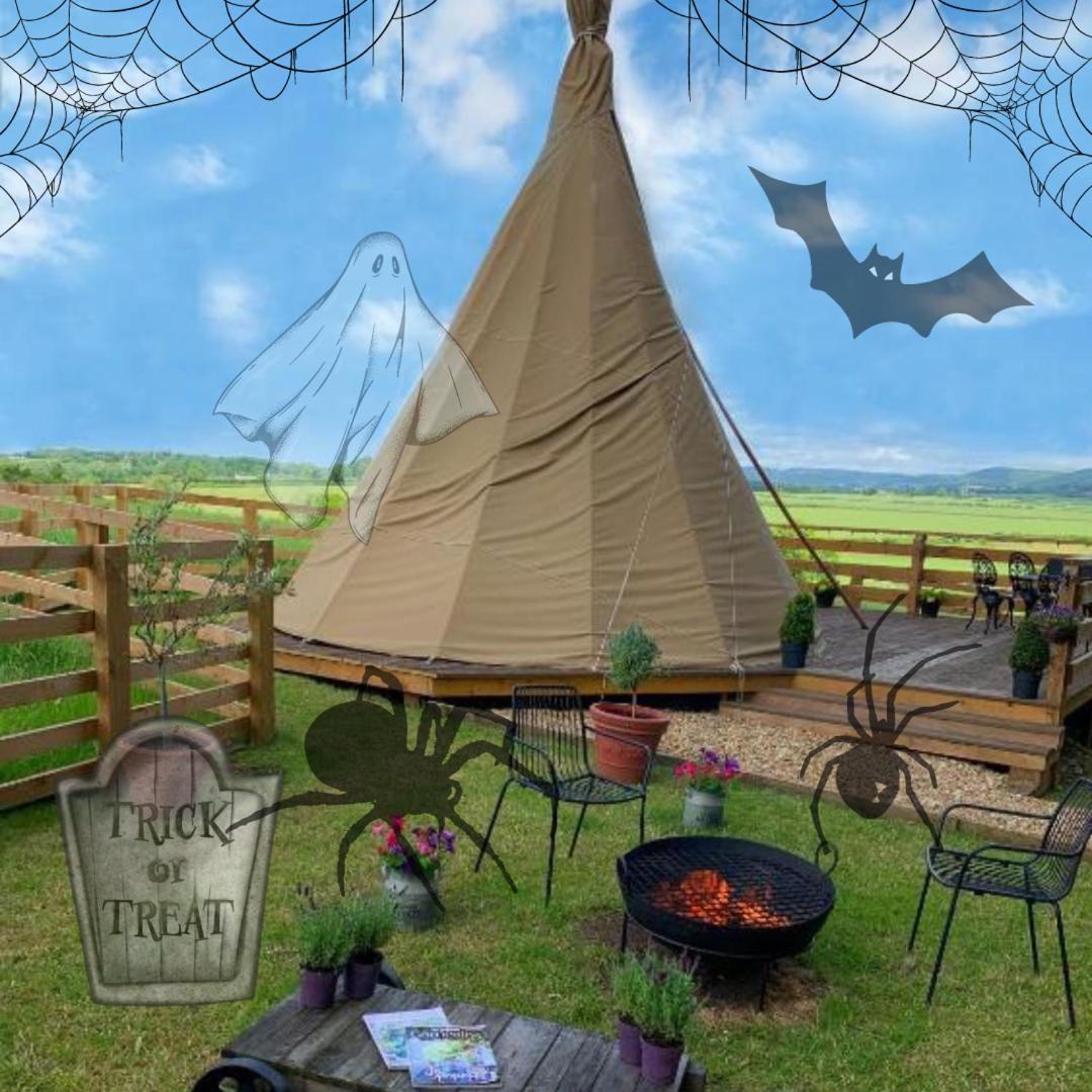 Hotel Burtree House & Retreats Tipi With Secluded Hot Tub Thirkleby Exterior foto